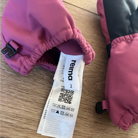 Reima Girls Snow Mittens Size 2 (1-2 Years) - Picture 3 of 3